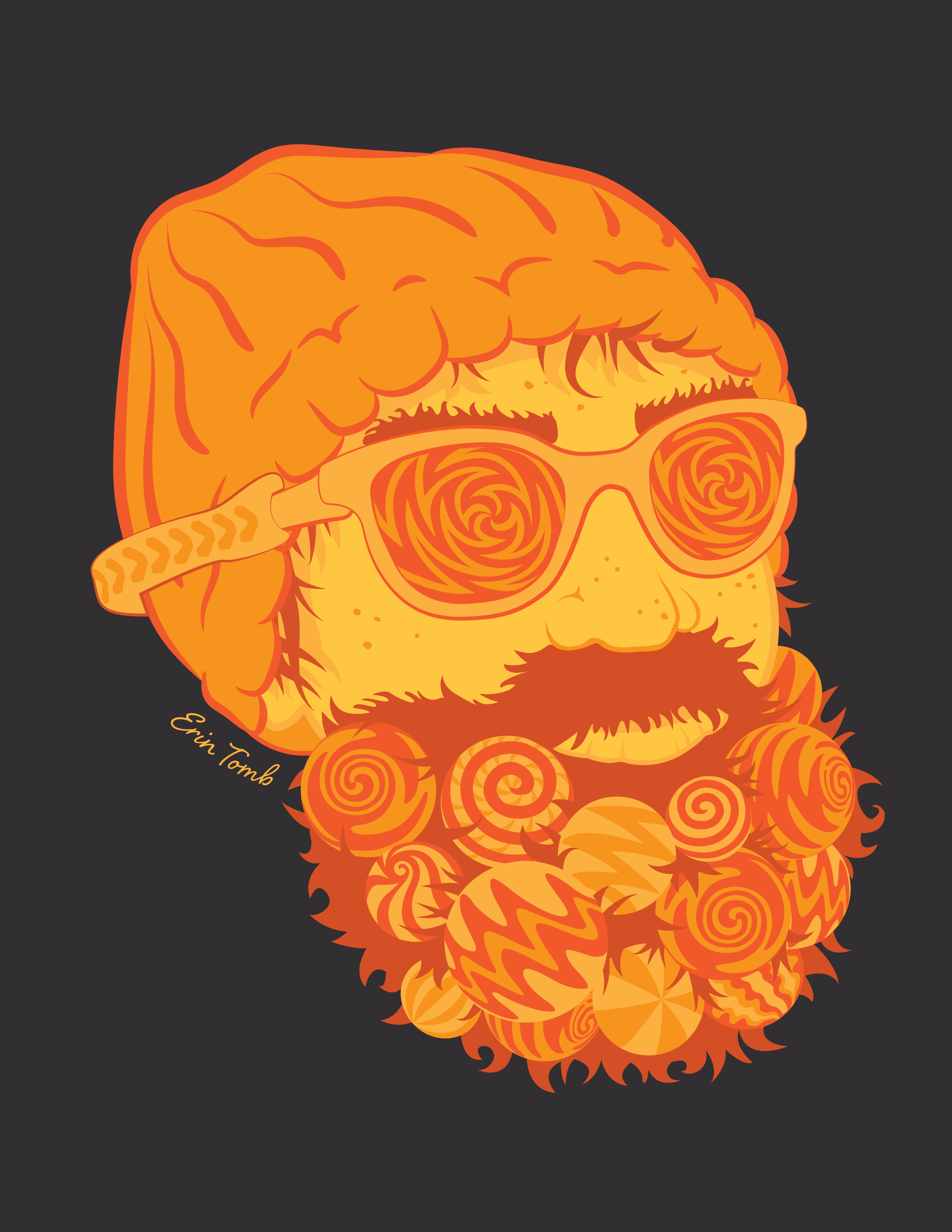 wiggedout adobe illustrator graphic